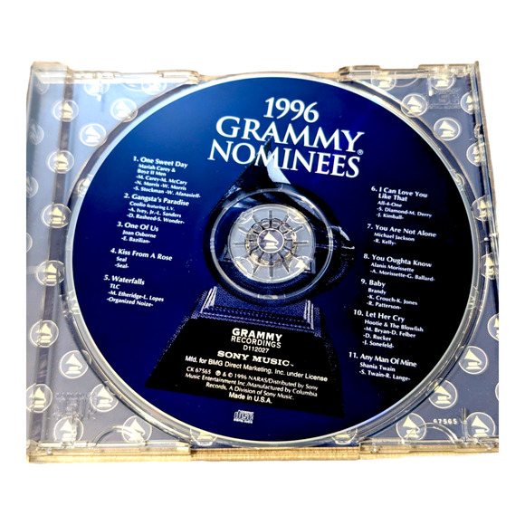 1996 Grammy Nominees Record Song Best New Artist of the Year EUC - Picture 3 of 3